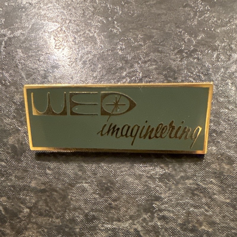 Disney WED Imagineering Limited Edition Single Pin - Walt Disney Imagineering