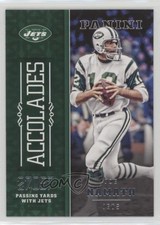 2016 Panini Accolades Joe Namath #19 HOF 0b3