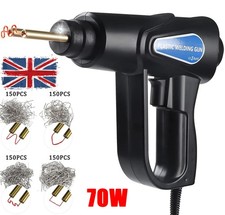 Hot Stapler Gun Car Bumper Fender Plastic Welding Repair Welder Kit With Staples