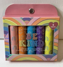 Beauty Concepts Lip Balm Collection 5 pc Set Be Kind NEW