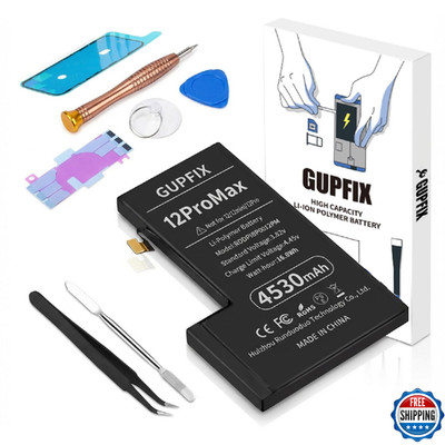 GUPFIX Diagnostic Battery for iPhone 12Pro Max No Pop-up Unknown Part Warning, 4