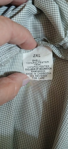 Lot Of 2 .Magellan Angler Fit Fish Gear Button Up Mag Wick Vented Shirts Sz 2XL - Picture 8 of 8