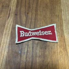 Small Budweiser Bowtie Embroidered Patch c196...