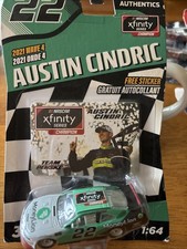 2021 NASCAR Authentic 1:64 22 Austin Cindric Xfinity Champion Team Penske