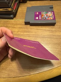 Mendel Palace (Nintendo NES) authentic video game cart + manual NO BOX near CIB