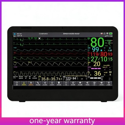 14'' Touch Screen ICU CCU Multiparameter Patient Monitor with ETCO2 Vital Signs