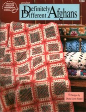Crochet Definitely Different Afghans  American School of Needlework 1288