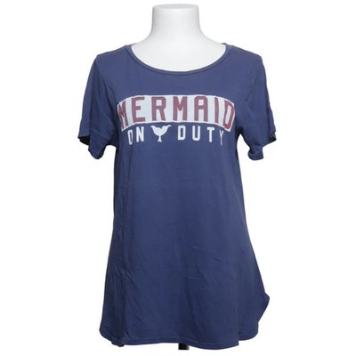 Wildfox, T-shirt, Größe: M, Blau, Baumwolle, Print, Damen #6aR