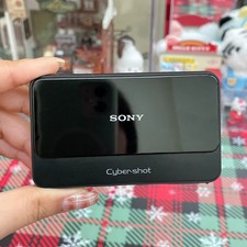 SONY Digital Camera DSC-T110 16.1MP Cyber Shot 4x Optical Zoom Black Excellent