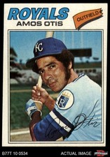 1977 Topps #290 Amos Otis Royals 4 - VG/EX