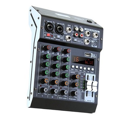 Studio-Audiomischer TP-4M für PC-Aufnahmeeingang, Hochzeitsaufnahme,