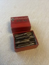 Vtg NOS Box Esterbrook  Art & Drafting pen nibs 123 almost full