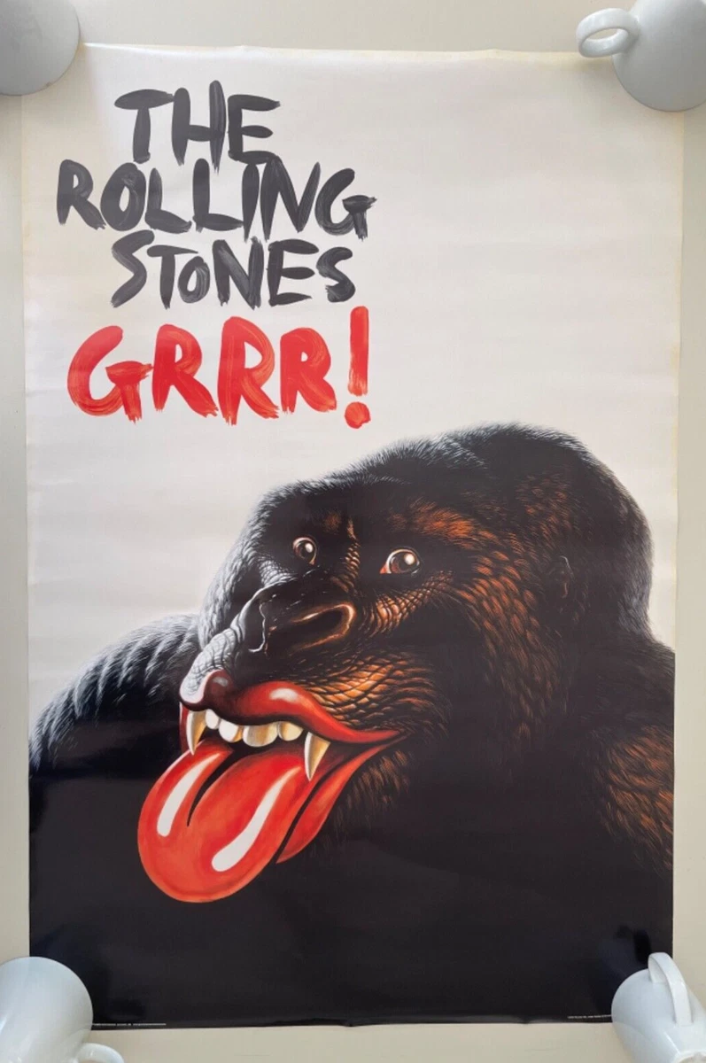 ROLLING STONES, 'GRRR!'  AUTHENTISCHES LIZENZIERTES POSTER 2012