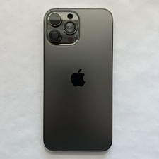 Original Back Glass Housing Cover Frame Replacement For iPhone 13 Pro Max Black