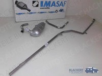 Imasaf Auspuff Anlage Komplett für Renault R 4 1.1 1976-09/1979