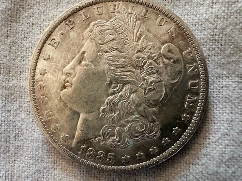 1885 O Morgan Silver Dollar good condition