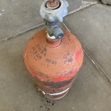 Coke Swire Co 20 LB Steel CO2 Cylinder Tank Soda Beer Empty Bottle Untested.