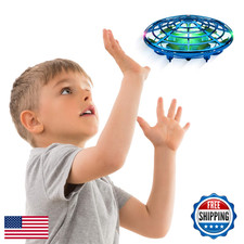 Force1 Scoot Hand Operated Mini Drone For Kids - Motion Sensor LED - Rechargeabl