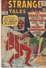 ~STRANGE TALES #115~ (1963) ~SANDMAN~ ~ORIGIN of DR. STRANGE~~KIRBY-DITKO cover~