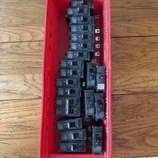 Lot Of Used Siemens BL Circuit Breakers Bolt On