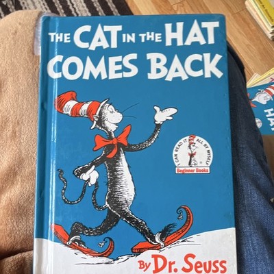 Dr. Seuss The Cat in the Hat Comes Back Hardcover Illustrated 1958 Random House