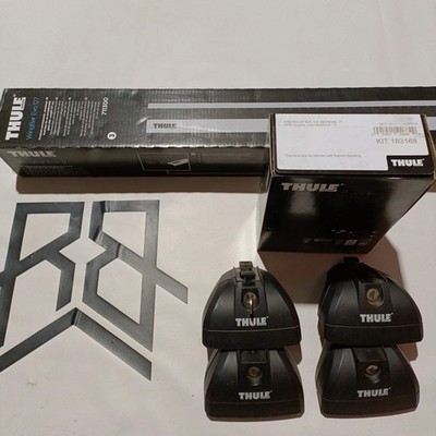 Thule roof bar set for Vauxhall Ampera 2017 onward. Fixed point . ( 753 - 3168 -