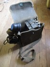 Vintage 1951 EE-8 War Time Field Phone Canvas Bag Reciever Strap Very Nice! — photo 5
