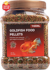 Floating Goldfish Food Pellets   12Oz Pond Fish Food Natural Color Enhancing, Pr