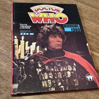 Doctor Who Annual 1980 BBC TV Tom Baker Unclipped Xmas