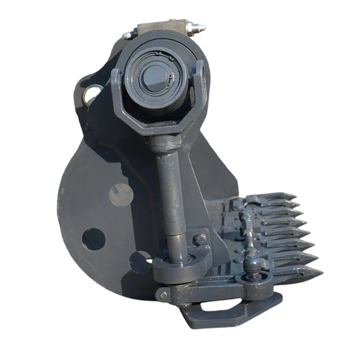 Hedge Mowing Bucket Attachment for Excavator Digger Mowing with Hoses USA Stock