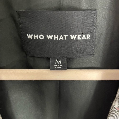 Who What Wear Womens Medium Blazer for Target Plaid Gray - Bild 5 von 7