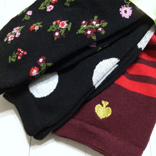 Calcetines Kate Spade Crew 3 Pares ELIGE Flor Lunares Rayas Leopardo Nueva York - Imagen 32 de 142