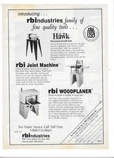 1988 RBI Industries Family Of Fine Quality Tools & Northern Hydraulics Print Ads