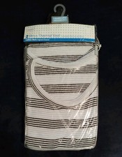 2 Short Sleeve Thermal Vest, Stripes, BNWT, Brand New, size: 7 - 8 years