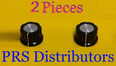 Potentiometer Knob Volume Cap Knob Rotary Knob with Pointer and Hole 2 Pieces