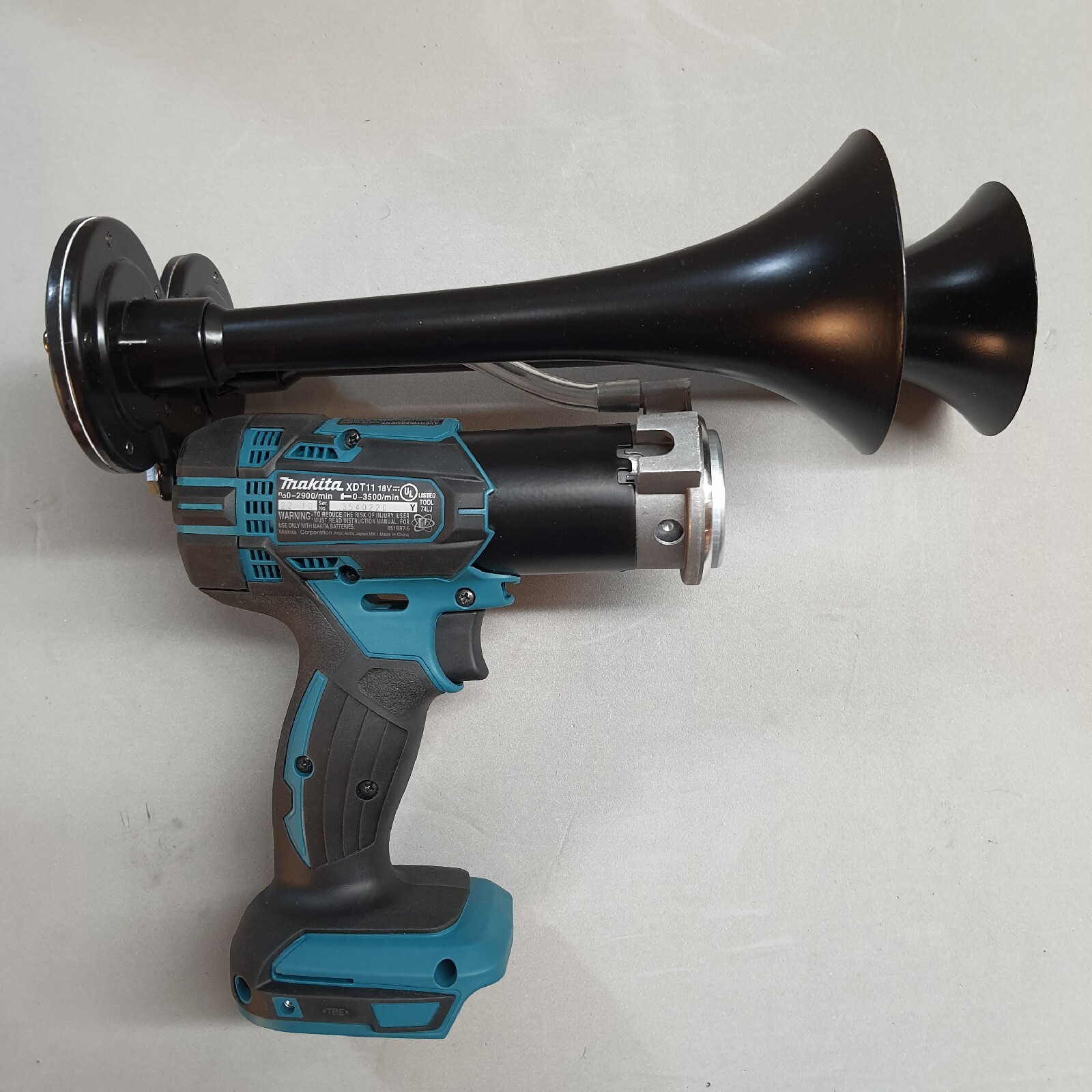 Custom Makita Impact Train Horn Cordless Drill Air Horn 18v eBay