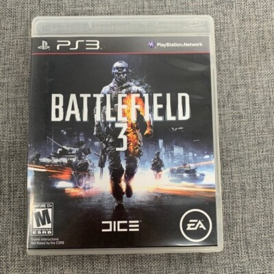 PS3 Battlefield 3 Sony Playstation  3 Multiplayer Action Game.