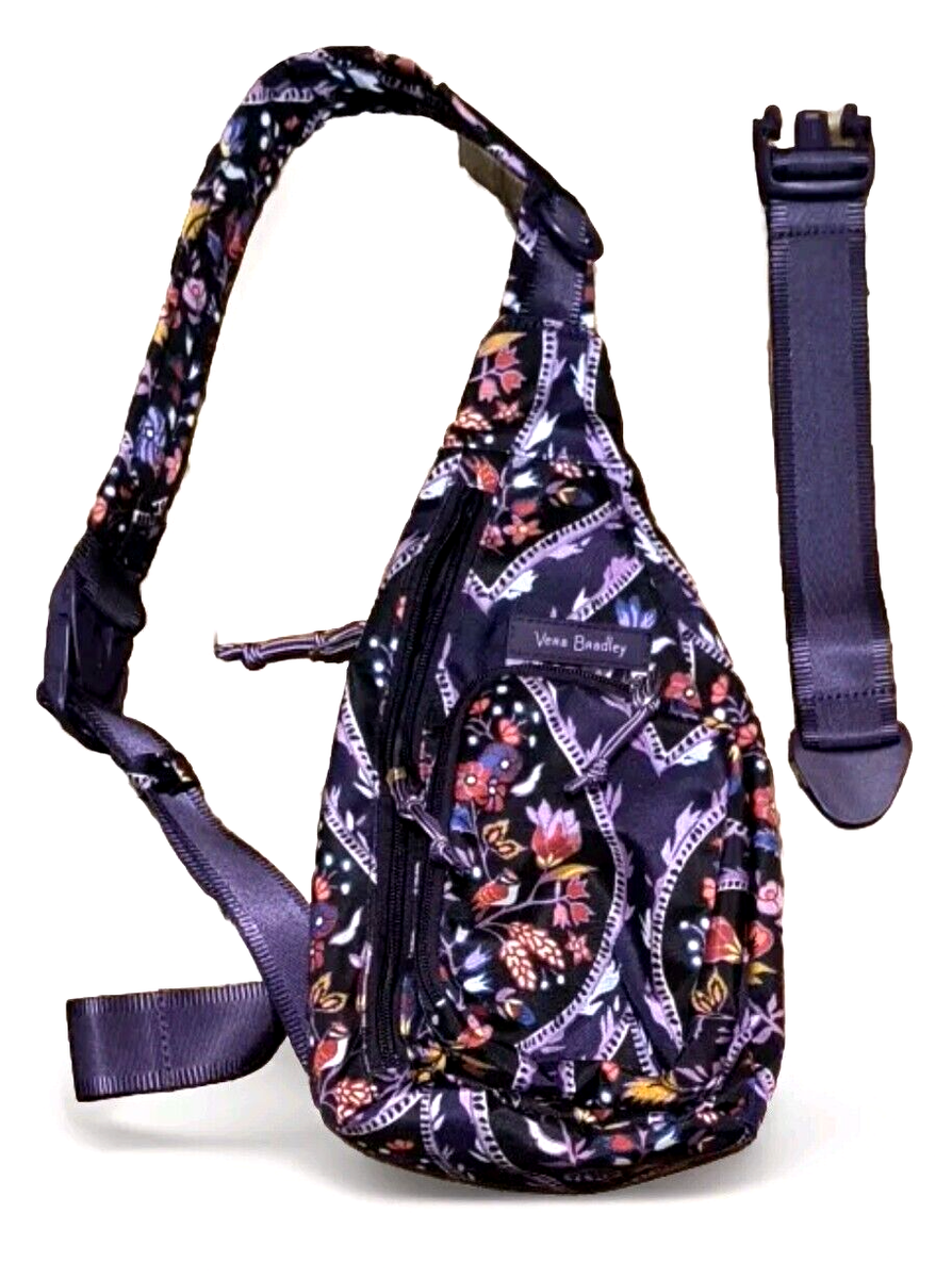 NWT Vera Bradley Lighten Up Mini Sling Backpack Waist Pack Belt