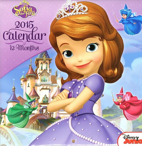 Sofia The First Disney Junior 15 12 Month Wall Calendar 10x10 Ebay