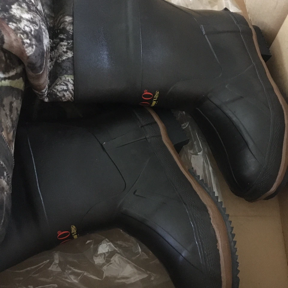 Columbia Pintail Hunting Waders Mossy Oak Camo Insulated Youth Size 6/8 - Image 3 of 4