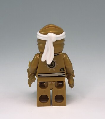 Lego Minifigure GOLD ZANE 40374 Golden Ninja Legacy Ninjago With