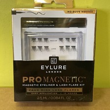NEW Eylure London Pro Magnetic Eyeliner & Lash Flare Kit Medium & Long 15 Wears