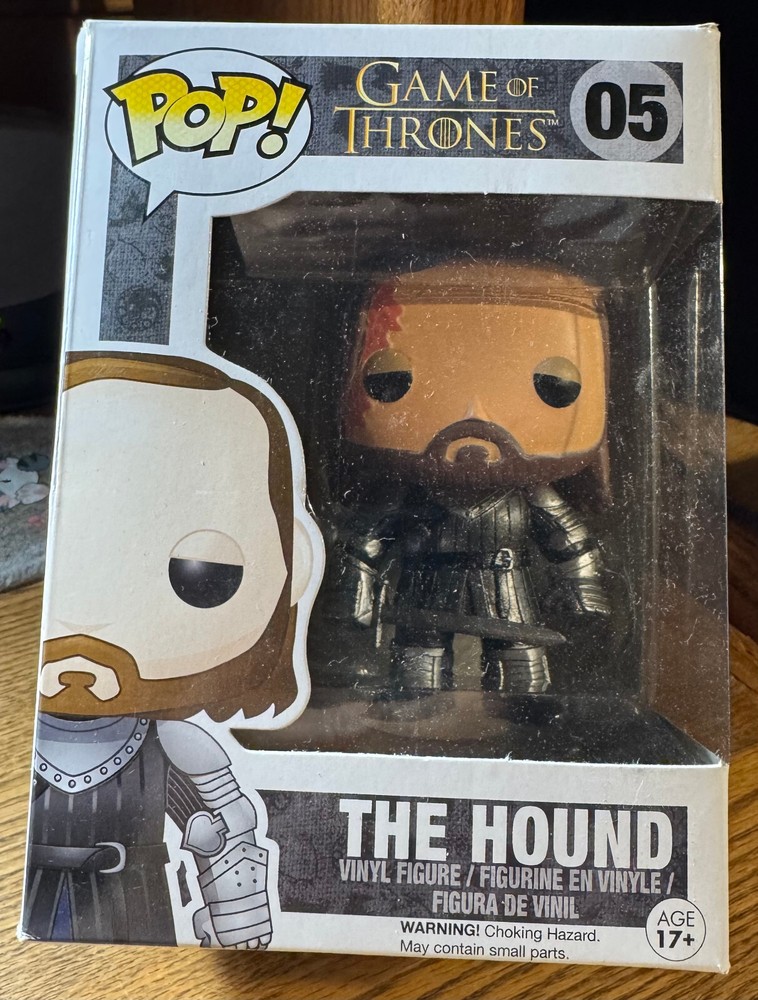 Funko Pop Game of Thrones The Hound 2012 Vinyl Figure #05