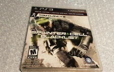 Splintercell Black List cib Mint Ps3