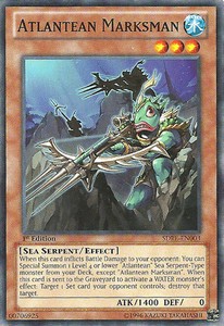 Atlantean Marksman - SDRE-EN003 - Common - 1st Edition x1 - Lightly Played
