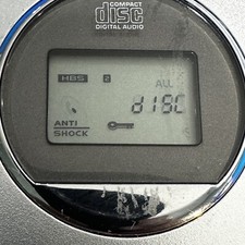 JVC Portable CD Player XL-PV370SL Silver Discman Not Working 