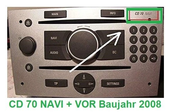 OPEL Sprachen Language CD für CD 70 Navi & DVD 90 Navi OPEL VOR BAUJAHR 2008 - Bild 2 von 3