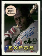 2019 Topps Archives #MTLA-RW Rondell White Montréal Expos Autographs
