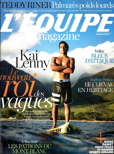 L'EQUIPE MAGAZINE N°1676 30 AOUT 2014 KAI LENNY/ RINER/ PESSOA/ ULTRA-TRAIL - 第 1/1 張圖片