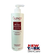 Guinot Refreshing Cleansing Milk -Lait Hydra Fraicheur w/ Aloe Vera 500ml New